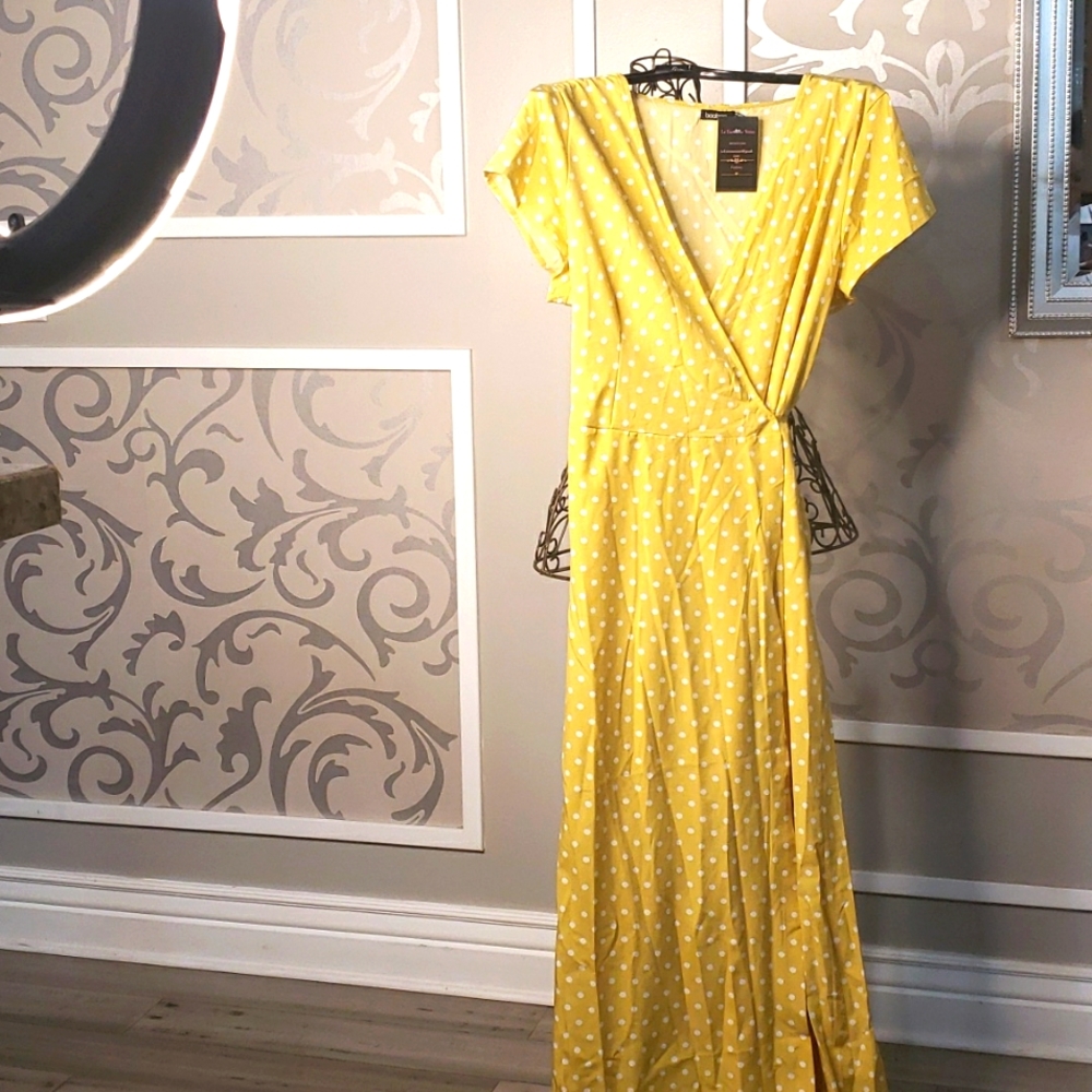 Long short sleeve dress